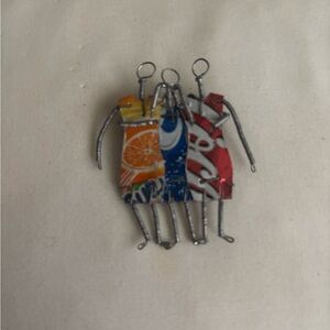 Colorful Wire Art Figurines